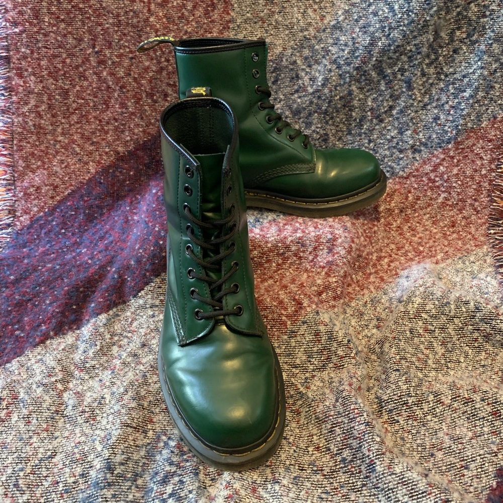 Dr Martens 1460 Green Smooth